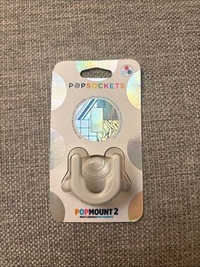 PopSocket PopMount 2 Phone Mount White
